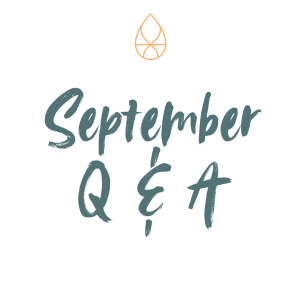 Life Balance Essentials September Q&A session, walking through platform updates and answering member questions